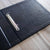 Black 10x10 Faux Leather Album