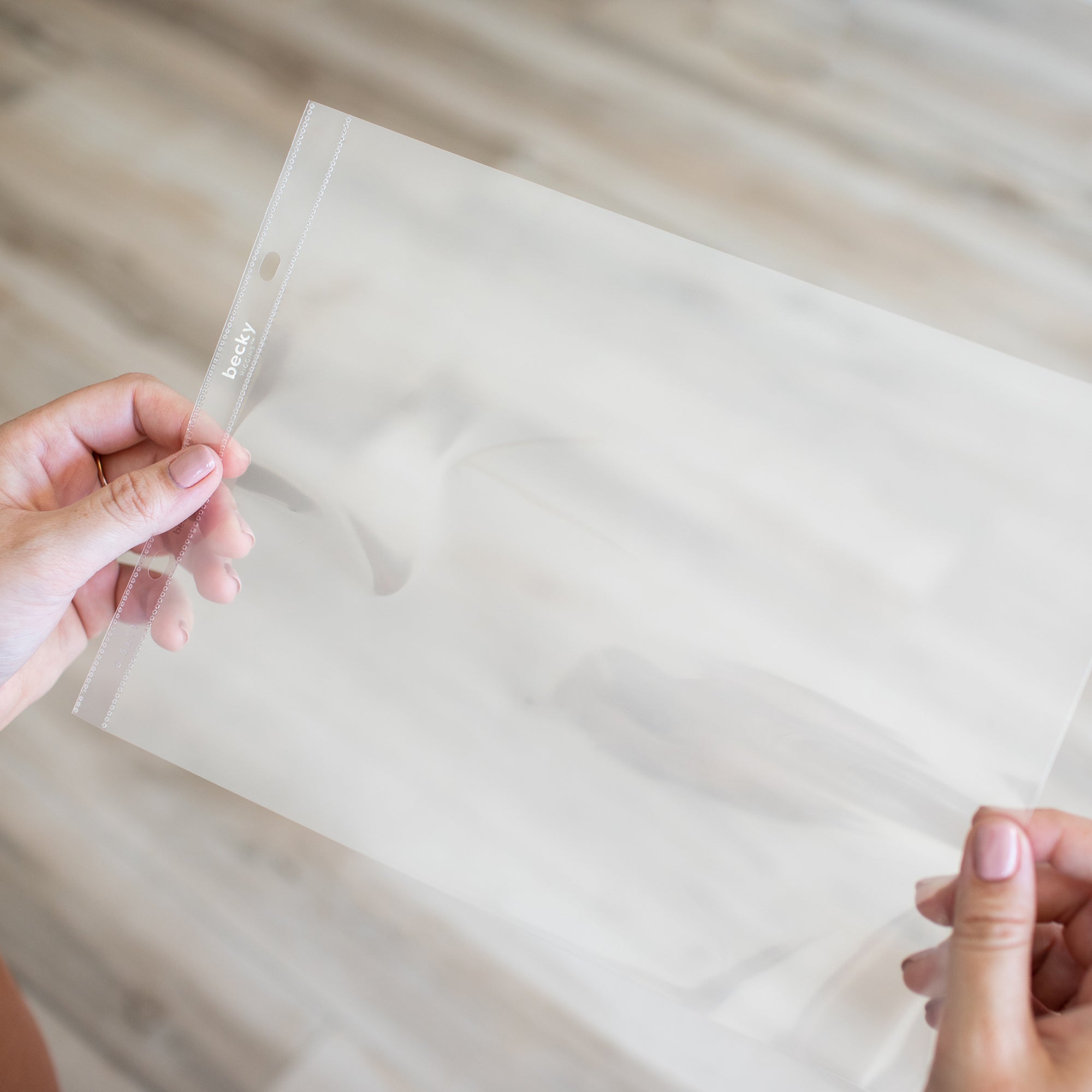 8.5 x 11 Page Protectors Horizontal Scrapbook Supplies Becky Higgins