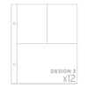 6x8 Photo Pocket Pages - Design 3