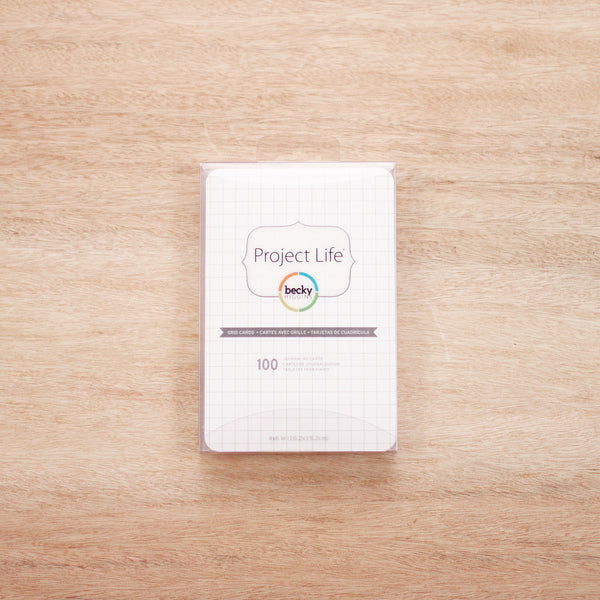 4x6 Grid Cards - Pocket Scrapbooking - 1