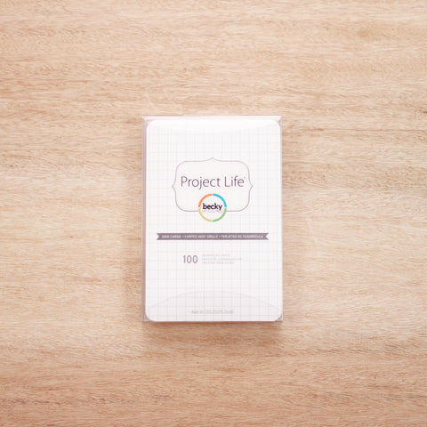 4x6 Grid Cards - Pocket Scrapbooking - 1