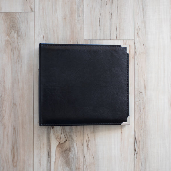 Black 10x10 Faux Leather Album