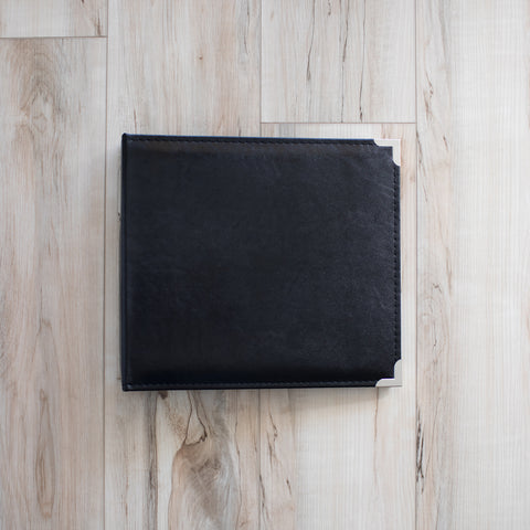 Black 10x10 Faux Leather Album