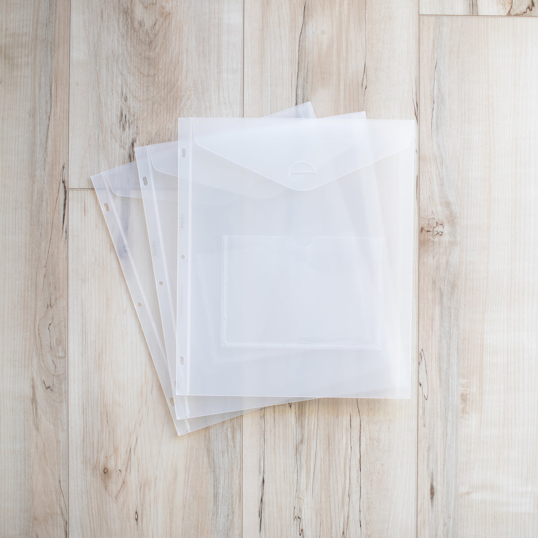 8.5 x 11 Envelope Pages Scrapbook Supplies Project Life Becky Higgins