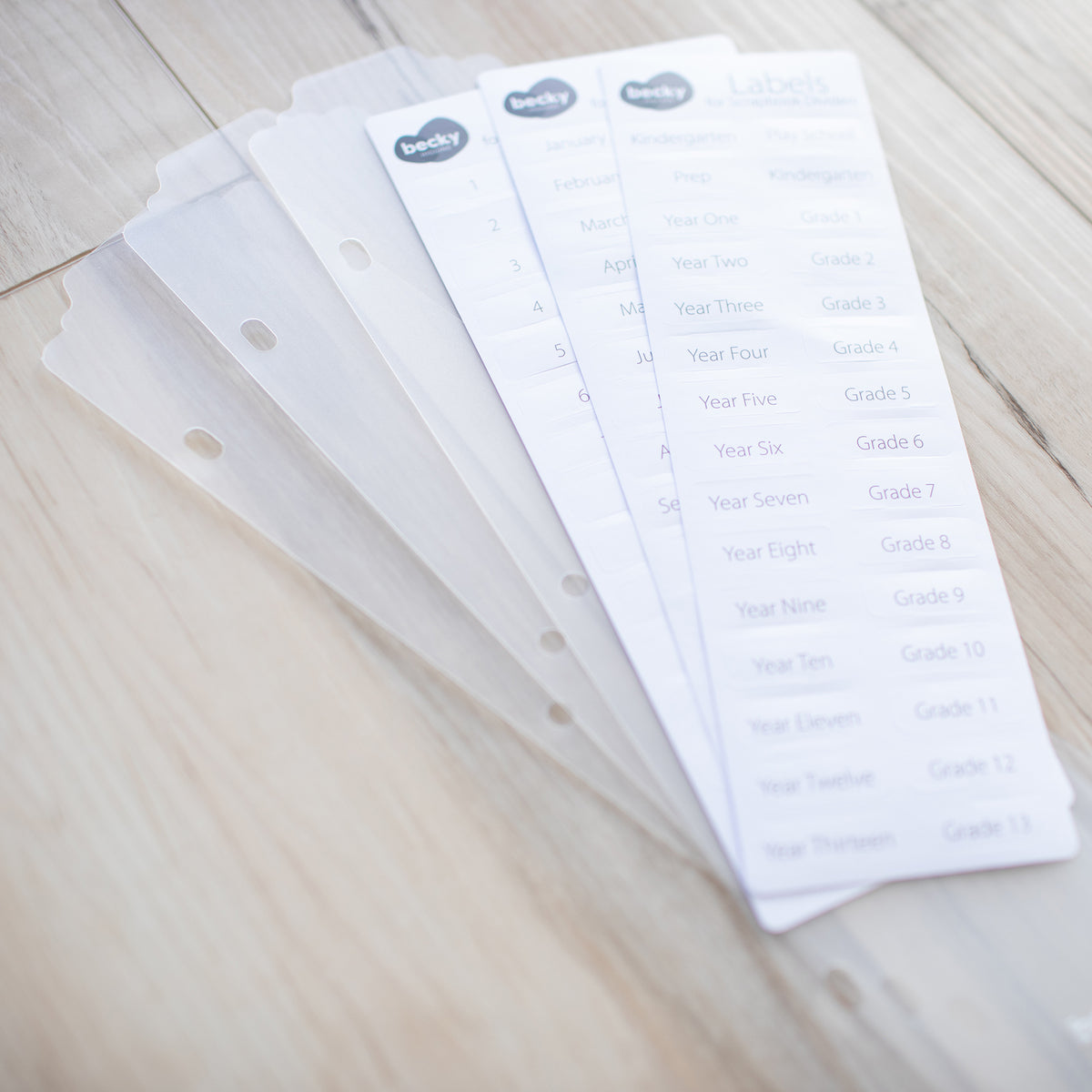 Scrapbook Dividers - Scrapbooking Supplies - Project Life – Becky Higgins