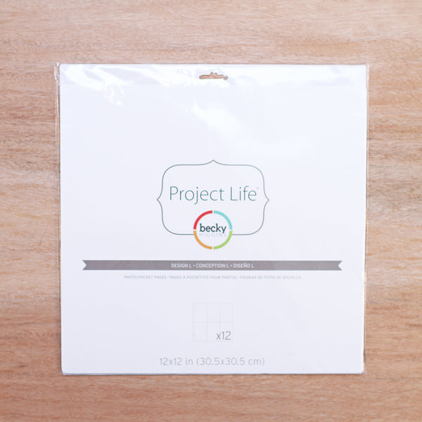 Photo Pocket Pages - Design L - Pocket Scrapbooking - 1