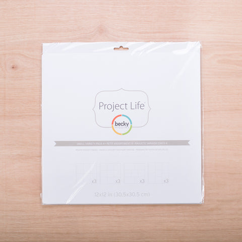 Photo Pocket Pages - Small Variety Pack 4 - Pocket Scrapbooking - 1