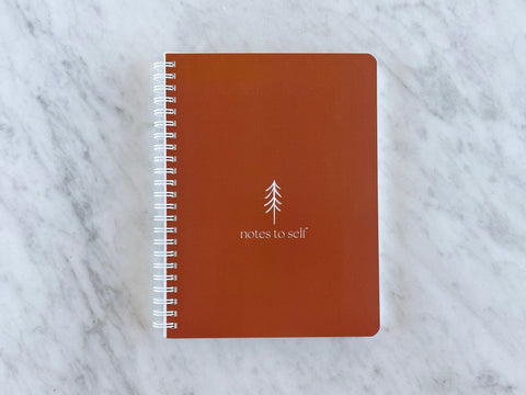 Notes to Self Simple Notebook