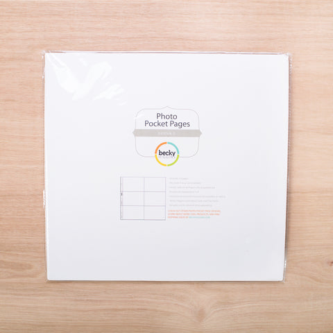 Photo Pocket Pages - Design C - Pocket Scrapbooking - 1
